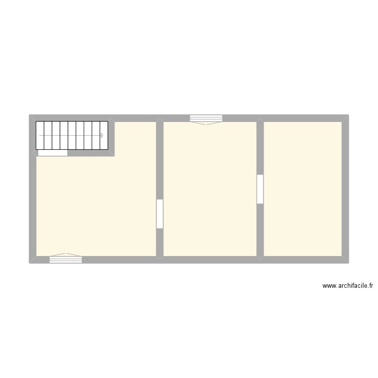 DELAUNAY - LE VAUDREUIL. Plan de 10 pièces et 109 m2