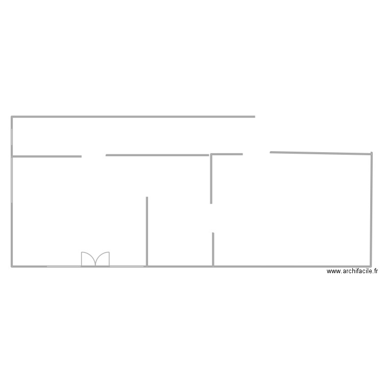 salon de coiffure. Plan de 0 pièce et 0 m2