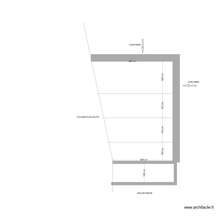 TOITURE GARAGE gUYOT. Plan de 