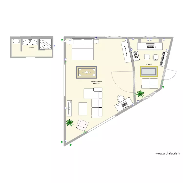 Studio ok_2. Plan de 