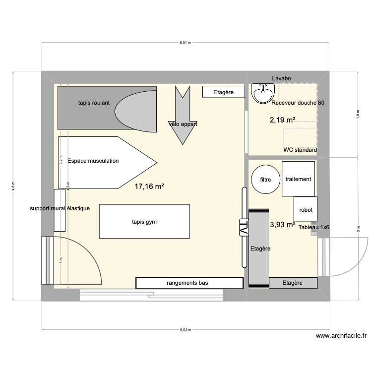 extension. Plan de 0 pièce et 0 m2 extension. Plan de 0 pièce et 0 m2