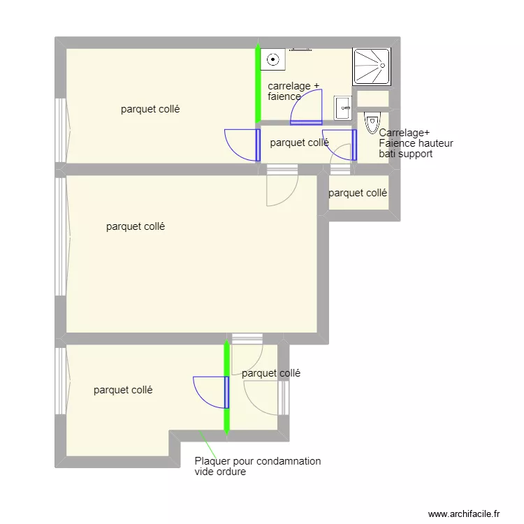 plan depaz AMENAGEMENT. Plan de 