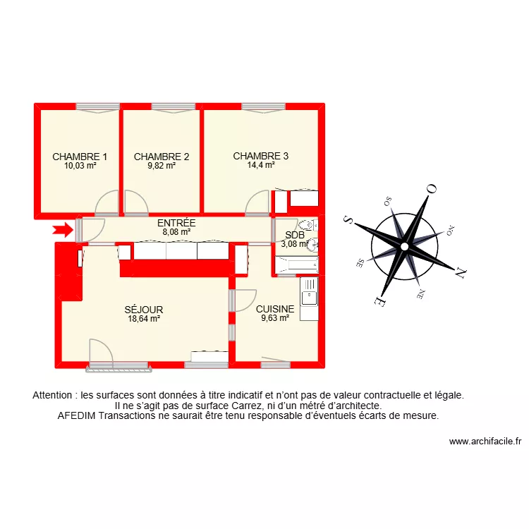 BI 35744. Plan de 14 et 86 m² BI 35744. Plan de 14 et 86 m²