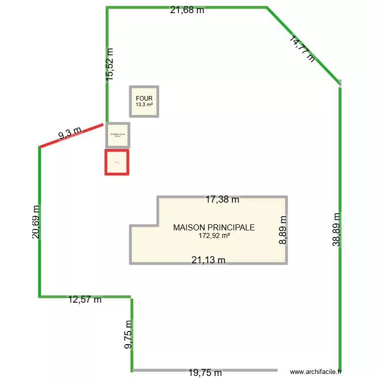 maison BONIFACIO. Plan de 4 Pièces et 203 m² maison BONIFACIO. Plan de 4 Pièces et 203 m²