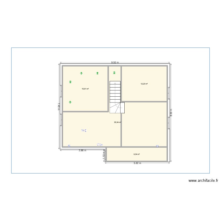 maison lilas. Plan de 0 pièce et 0 m2