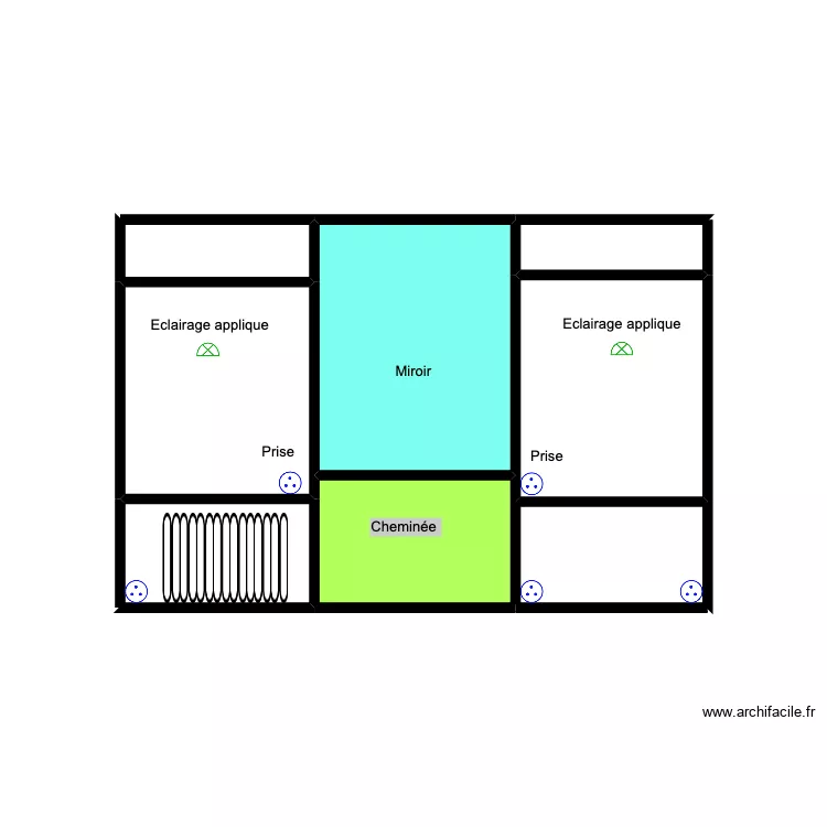 CASSETTE 6. Plan de 8  et 14 m²