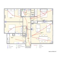 Anaïs et JB plan d'aménagement et électrique