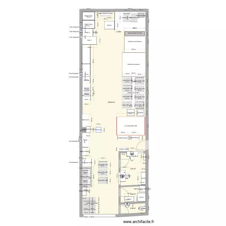 Dorian 120m2 - Montreuil 13. Plan de 