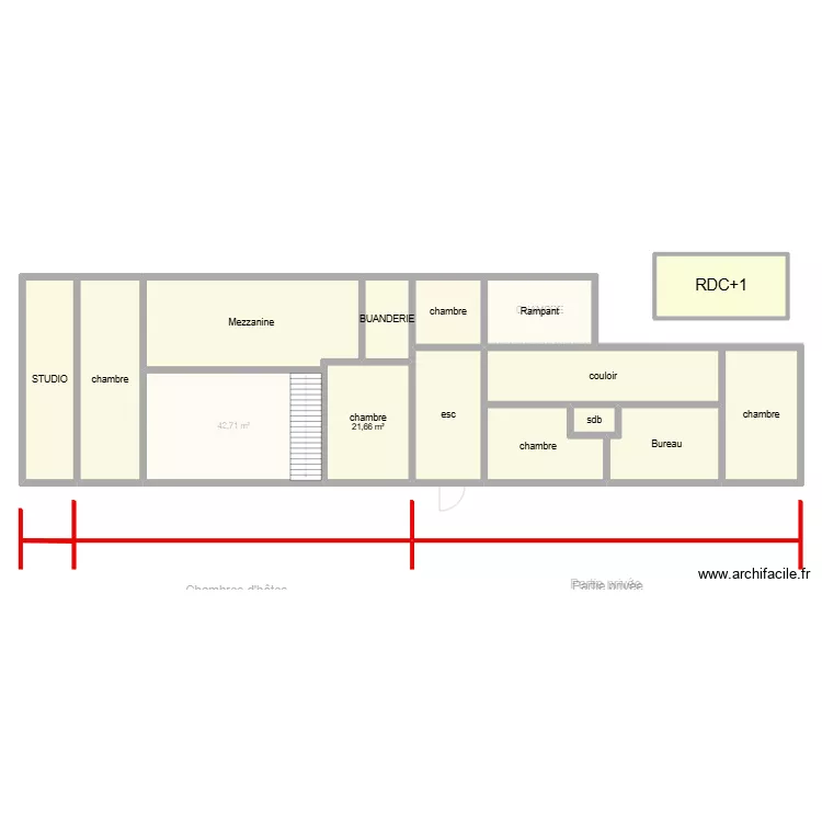 GIACOMONI CAROLE. Plan de 29  et 629 m²