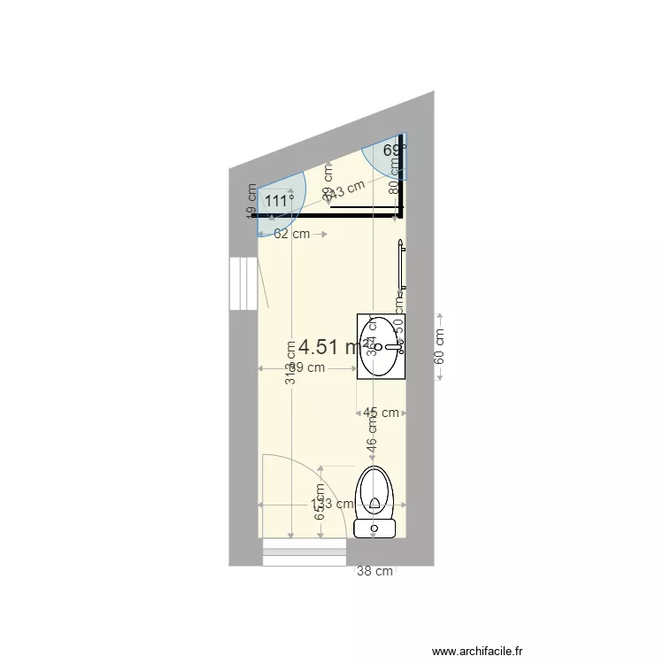 SDB AUBERT 2. Plan de 