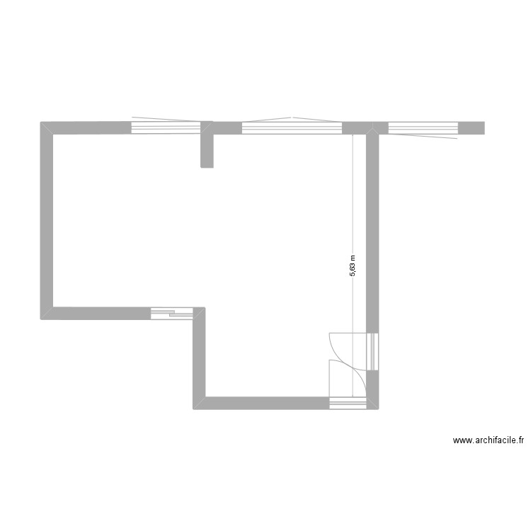 appart. Plan de 0 pièce et 0 m2