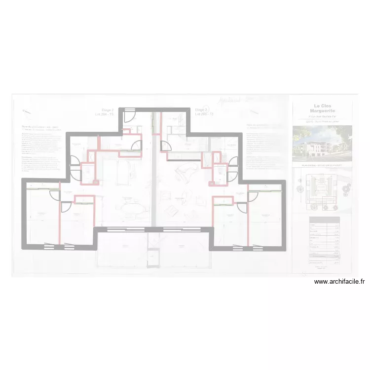 plan de travail. Plan de 8  et 8 m²