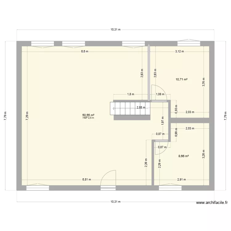 clajo maison. Plan de 
