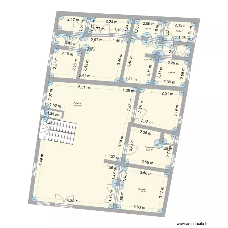Plan MEYO2. Plan de 8 et 136 m² Plan MEYO2. Plan de 8 et 136 m²