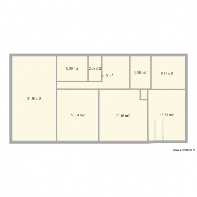 comble chateau de cret 2024. Plan de 0 pièce et 0 m2