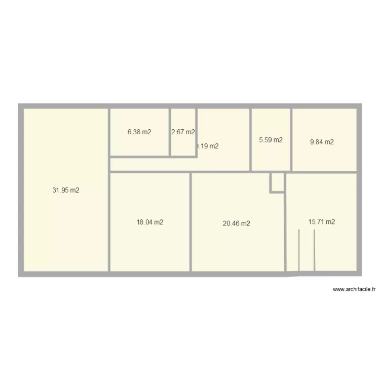 comble chateau de cret 2024. Plan de 