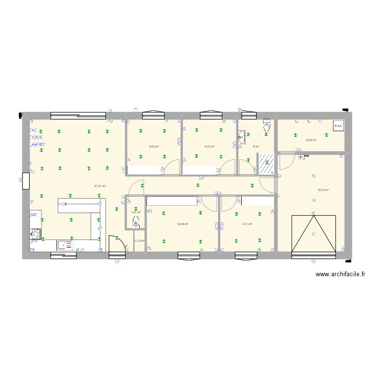 PLAN ELECTRICITE LOT 30 MACEY EXE. Plan de 0 pièce et 0 m2
