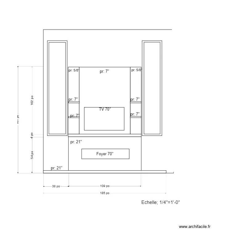 katherine Salon 2. Plan de 