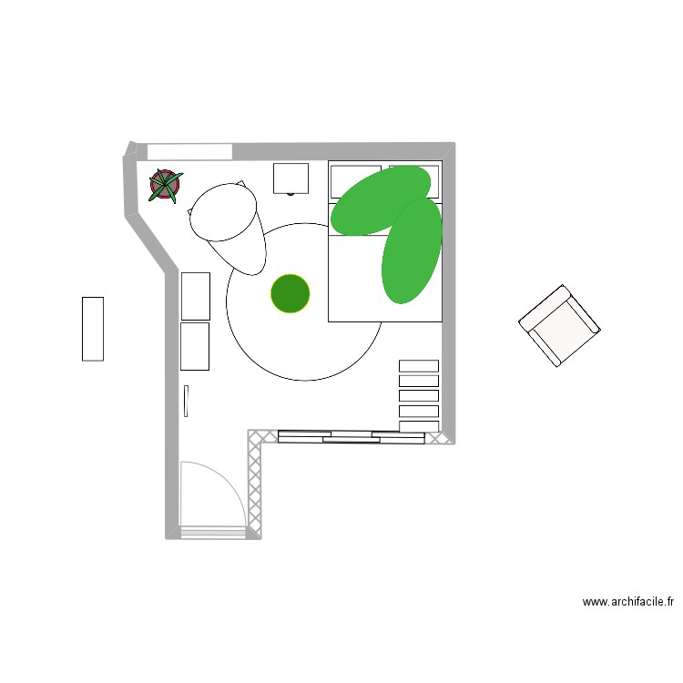 Zak. Plan de 0 pièce et 0 m2