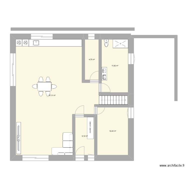 thomas +2. Plan de 5 pièces et 102 m2