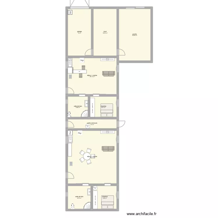 logement. Plan de 10 Pièces et 176 m² logement. Plan de 10 Pièces et 176 m²