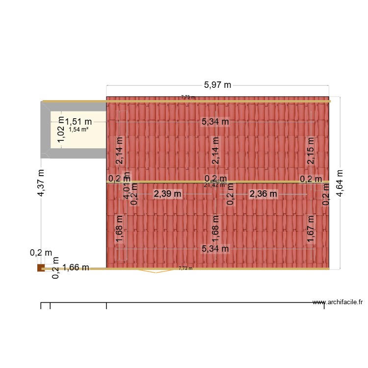 remise. Plan de 0 pièce et 0 m2 remise. Plan de 0 pièce et 0 m2