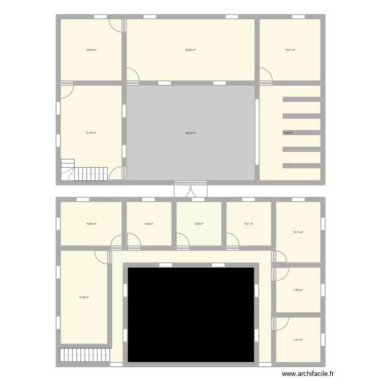 Gartenblick Gasse. Plan de 16 et 279 m² Gartenblick Gasse. Plan de 16 et 279 m²