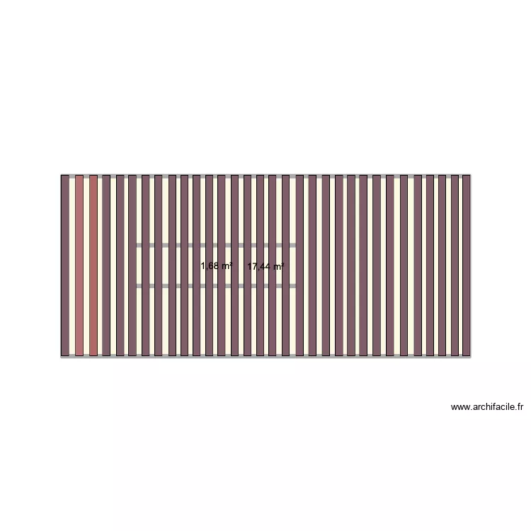 Terrasse Jean-Jacques. Plan de 
