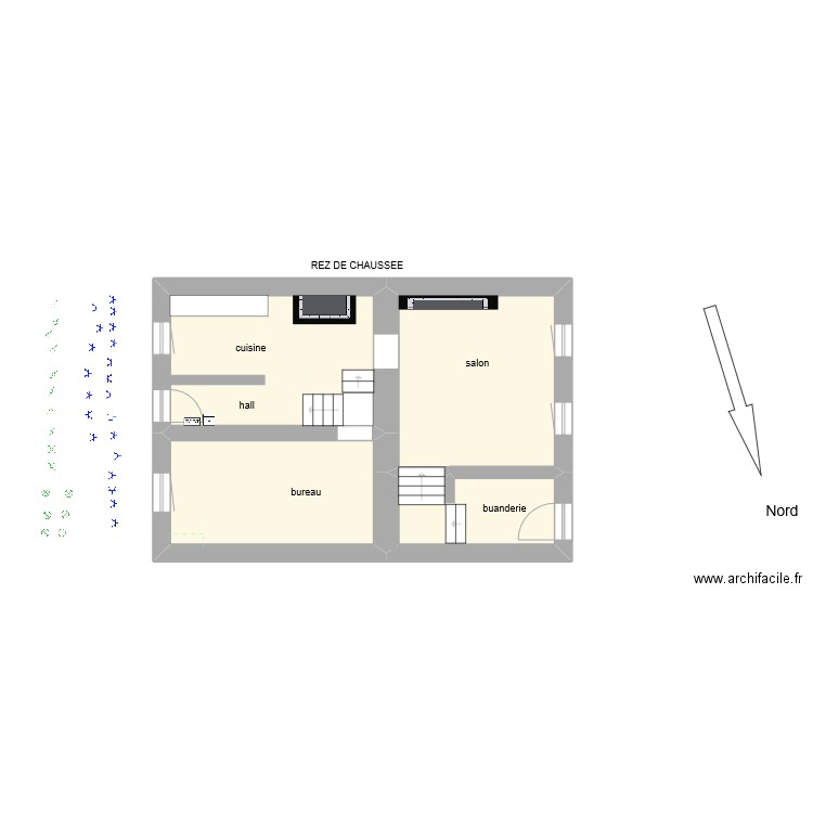 presseux 19/02/24-1. Plan de 4 pièces et 51 m2