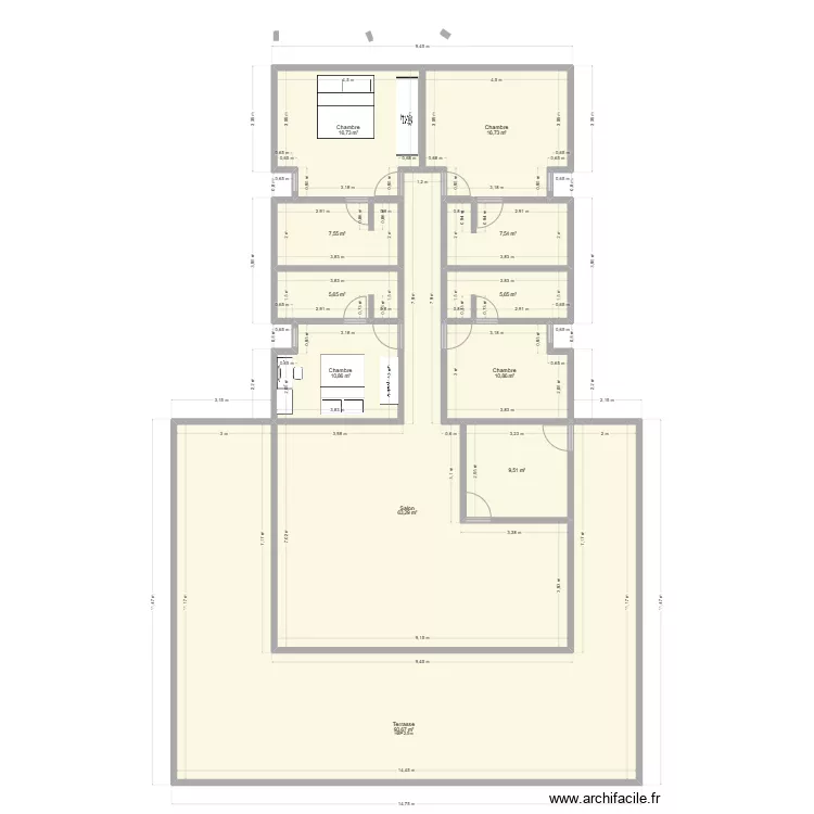 RESIDENCE KAMAGATE. Plan de 