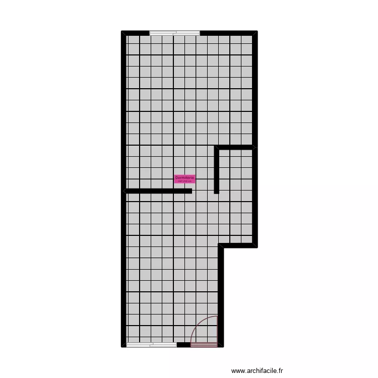 niveks house 2. Plan de 1  et 32 m²