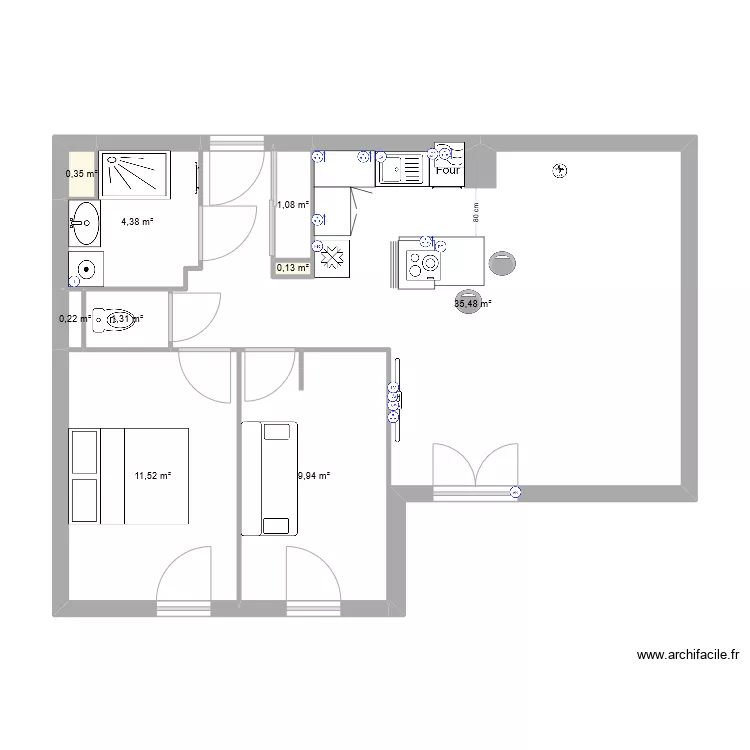 mamie cuisine elec. Plan de 