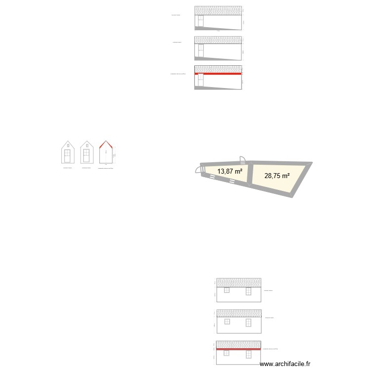 pdm+. Plan de 0 pièce et 0 m2