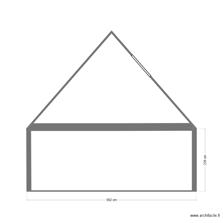 FACADE. Plan de 0 pièce et 0 m2