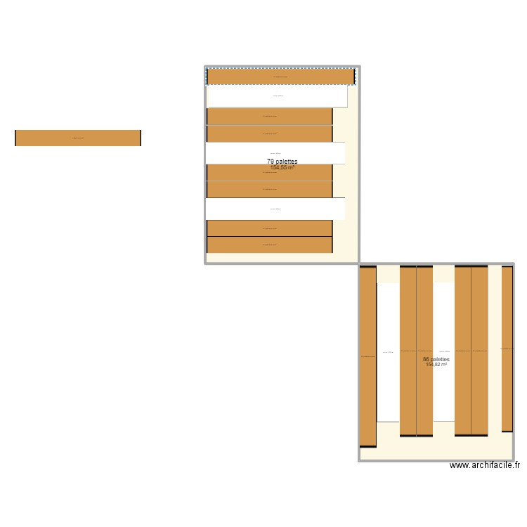 cf atmosphère. Plan de 2 pièces et 309 m2