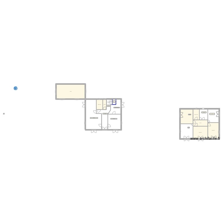 maison vang. Plan de 18 pièces et 84 m2