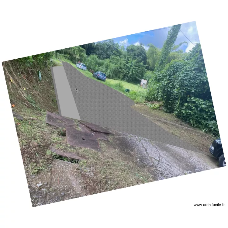 Aire de retournement Ch. Habitation Olivier 2. Plan de 