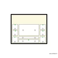 tv murale placo niche 2