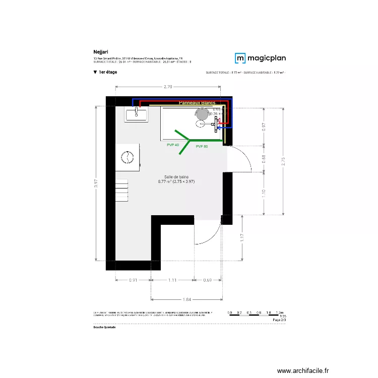 Plan Projet  Nejjari. Plan de 