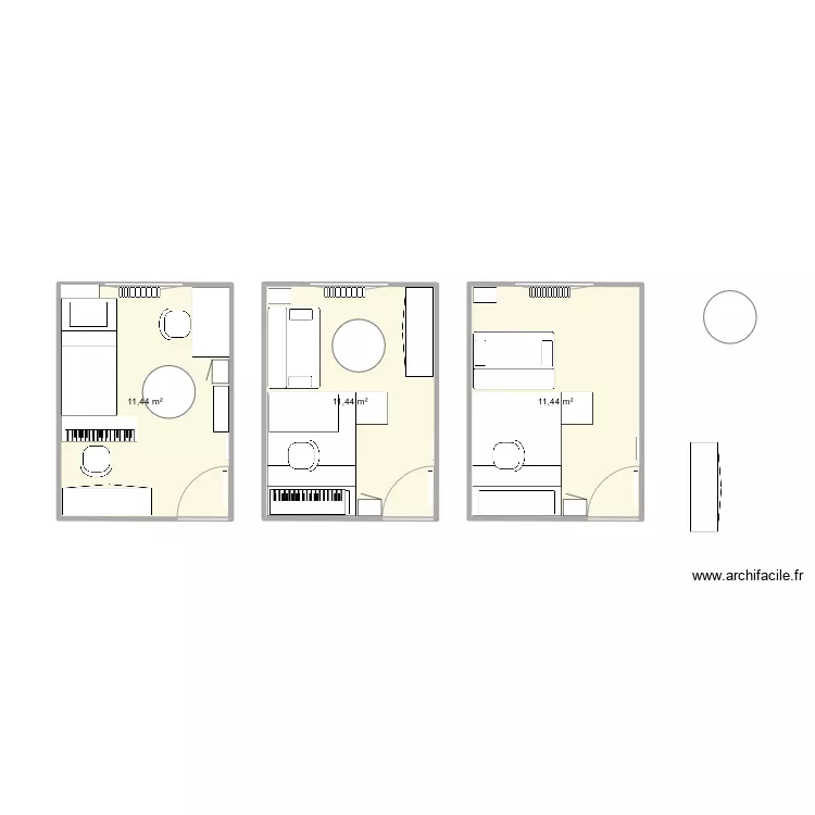 CHAMBRE. Plan de CHAMBRE. Plan de