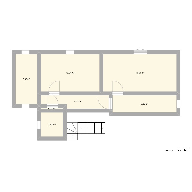 MAM NIVEAU 1. Plan de 0 pièce et 0 m2