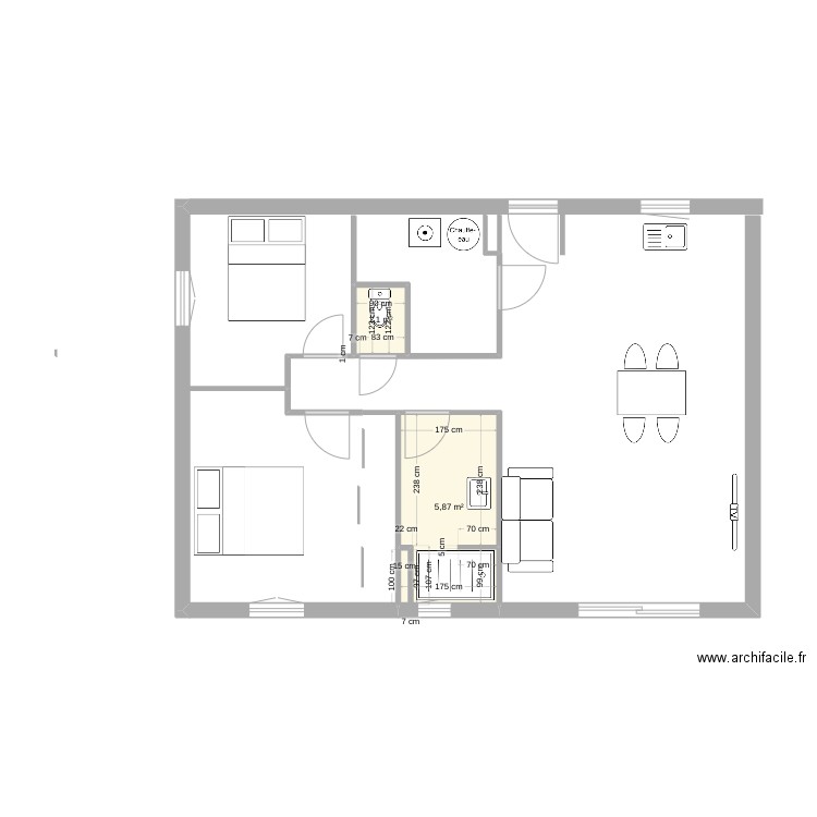 maison 2. Plan de 0 pièce et 0 m2
