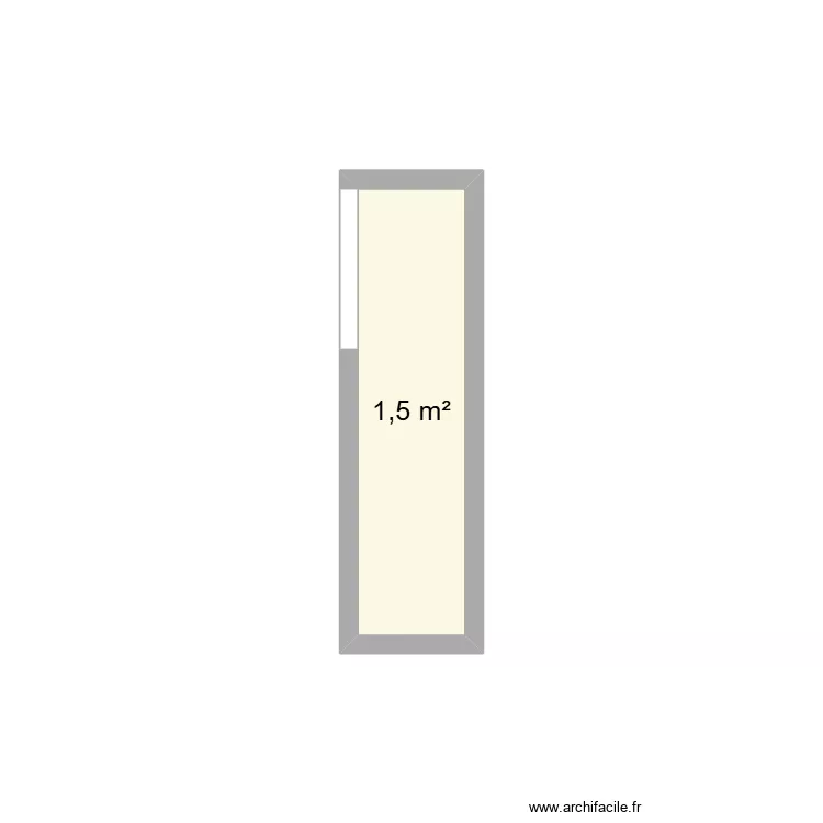 abri de jardin. Plan de 