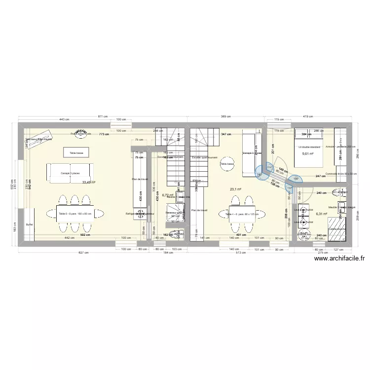 la logerie rdc 1 et 2 v3. Plan de la logerie rdc 1 et 2 v3. Plan de