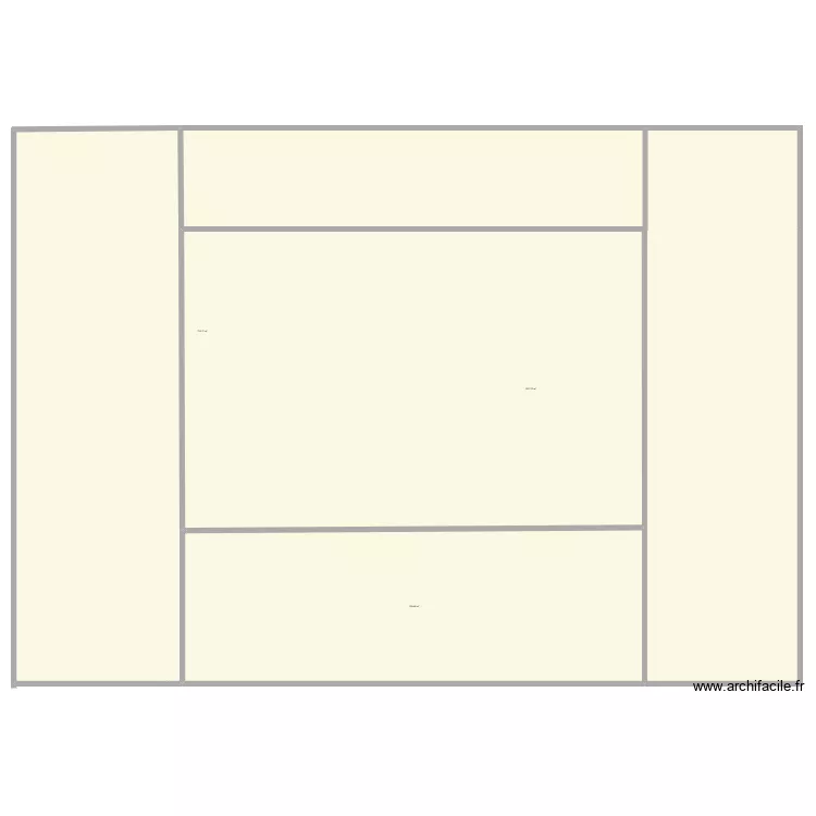Terme grandvoir. Plan de 3  et 2198 m²