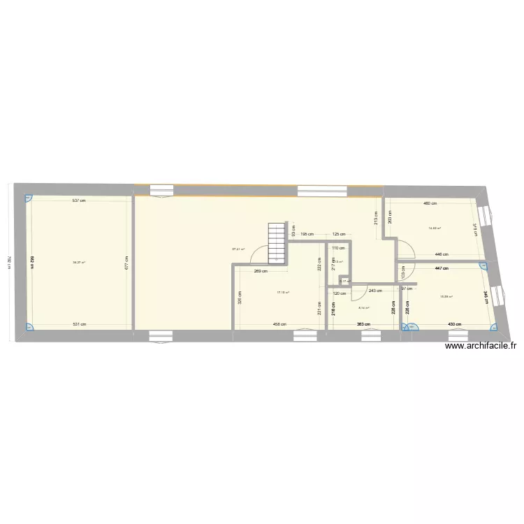 boibieux etage 1. Plan de 