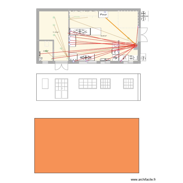 labo elec. Plan de 0 pièce et 0 m2