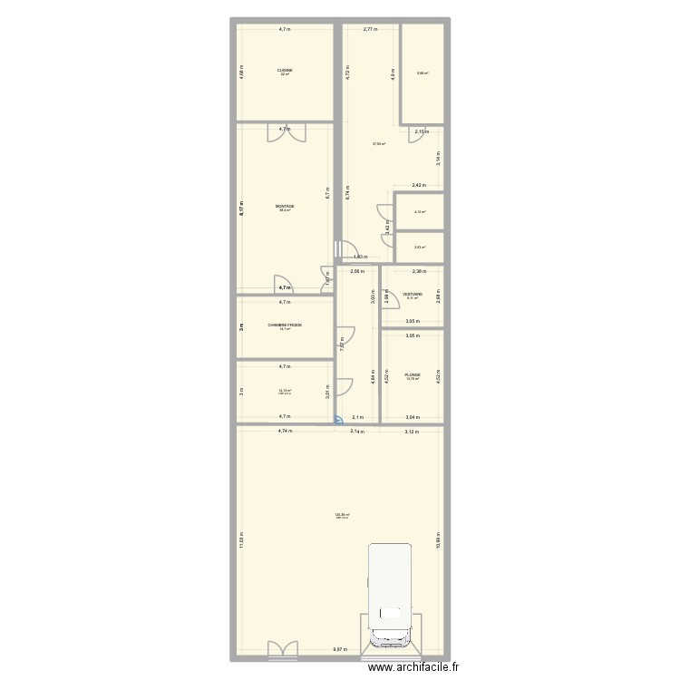 Plan Jacques 06.10. Plan de 11 pièces et 292 m2