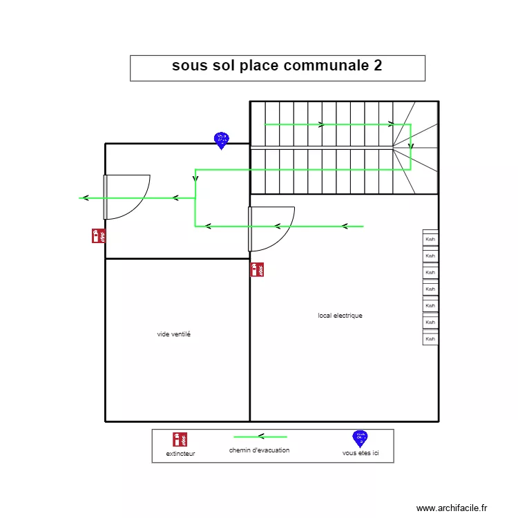 sous sol place communale 2. Plan de 