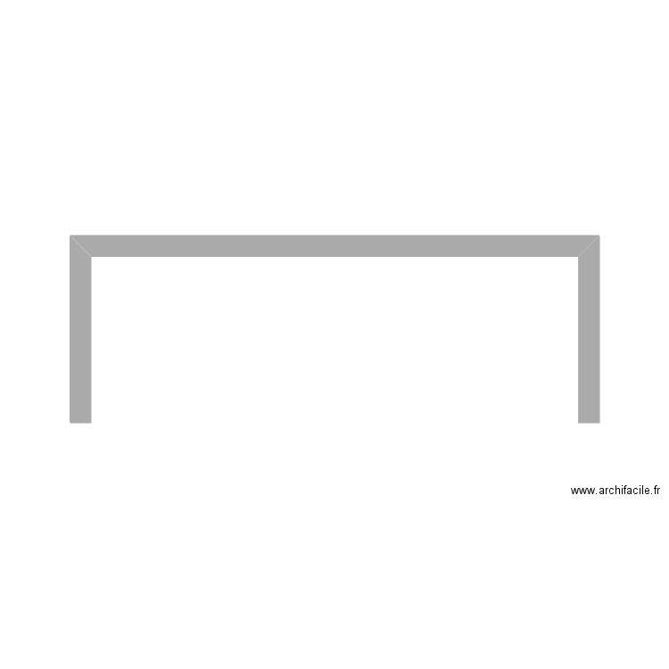 Vue dessus. Plan de 0 pièce et 0 m2